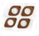 4x Phenolic spacer for Weber IDF 44mm