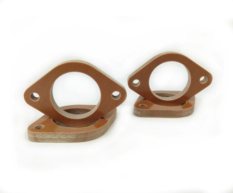 2x Phenolic spacer for Weber IDF 48mm