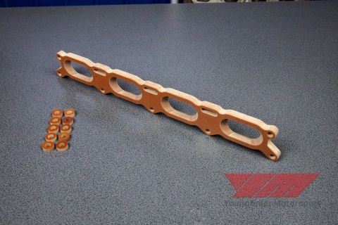 Phenolic transition spacer for VAG 1.8t large port to small port - set